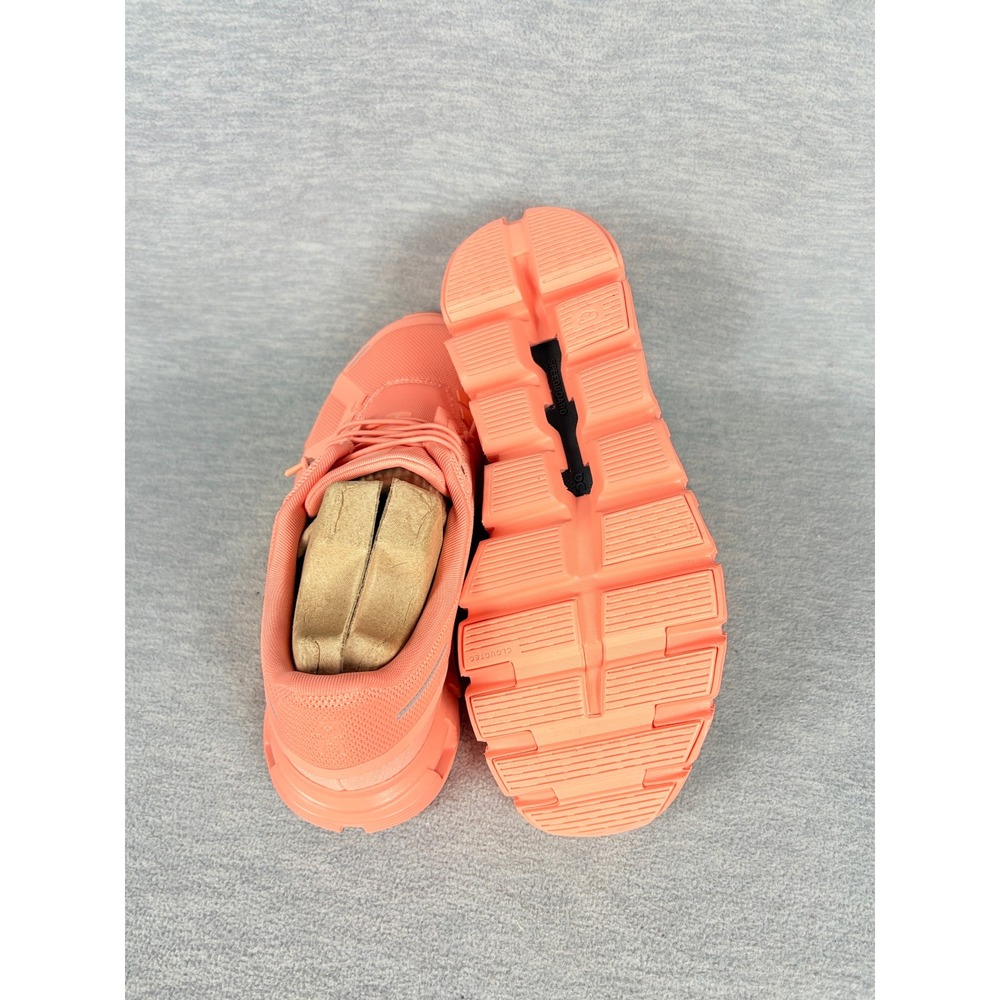 On Cloud 6 Running Sneakers Womens 9.5 Sunstone Orange Low Top - Picture 10 of 12